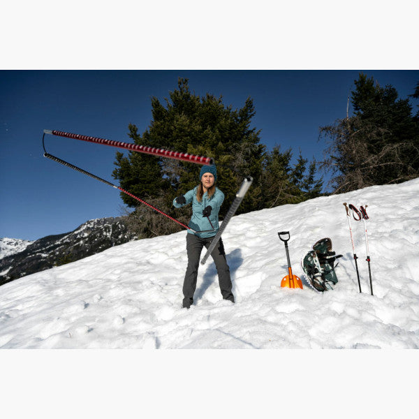 Crescent Moon Snowshoes Avalanche Probe - Lifestyle View