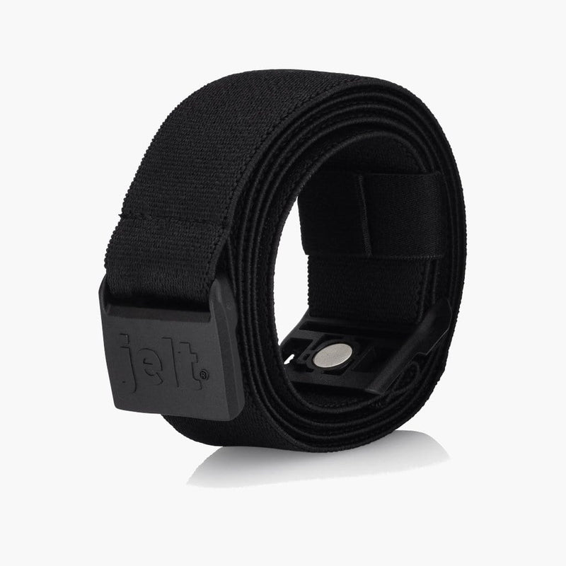 JeltX Black Adjustable Elastic Belt--rolled