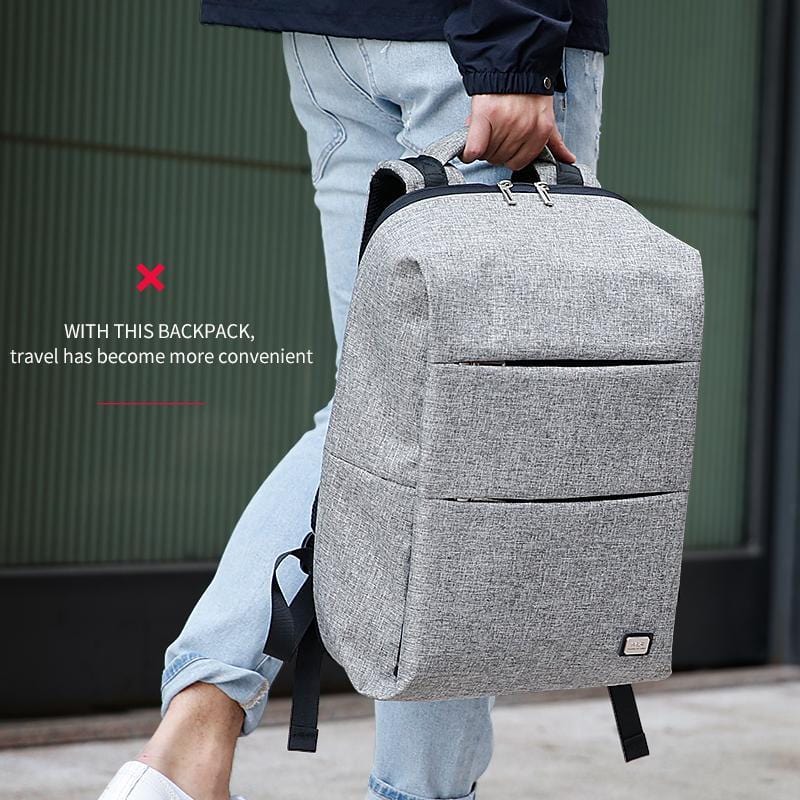 The Edge Backpack--in use