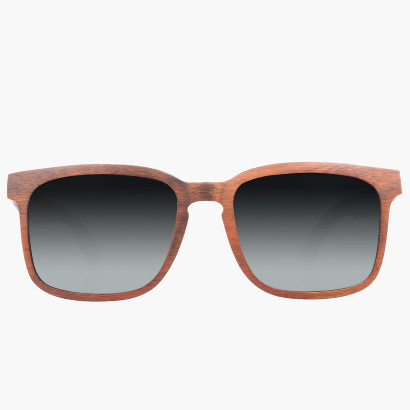 Federal  Wood Stained/Polarized Lens--front