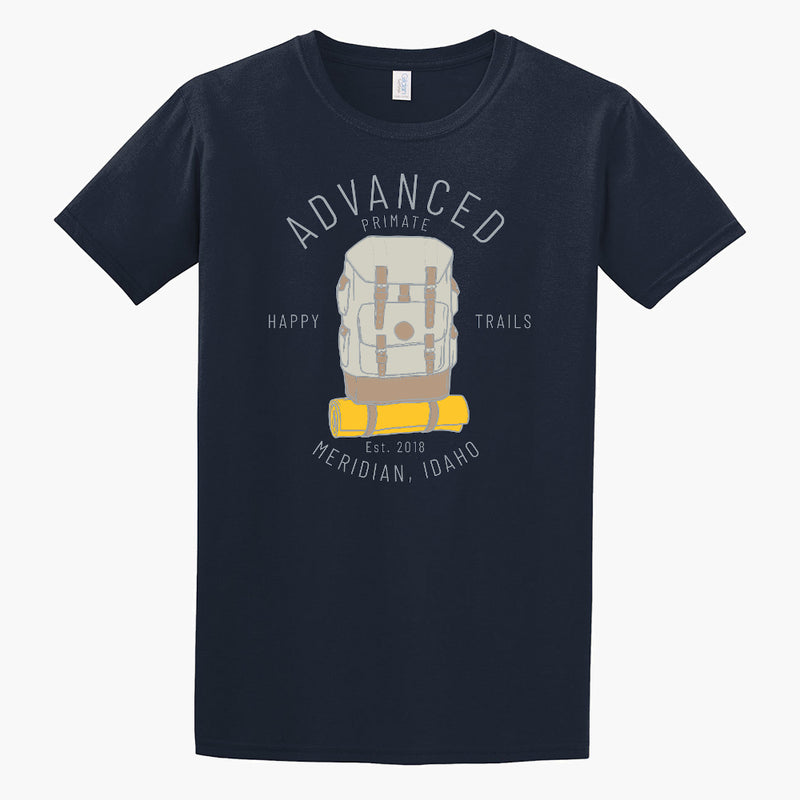 Advanced Primate Happy Trails Tee--Front View