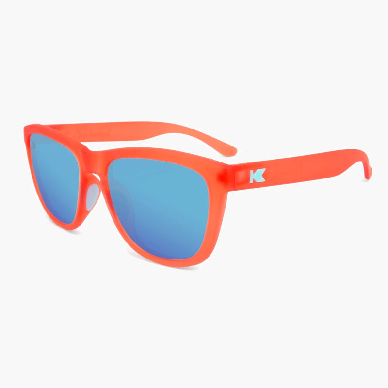 Knockaround Fruit Punch Aqua Sport Sunglasses--flyover view