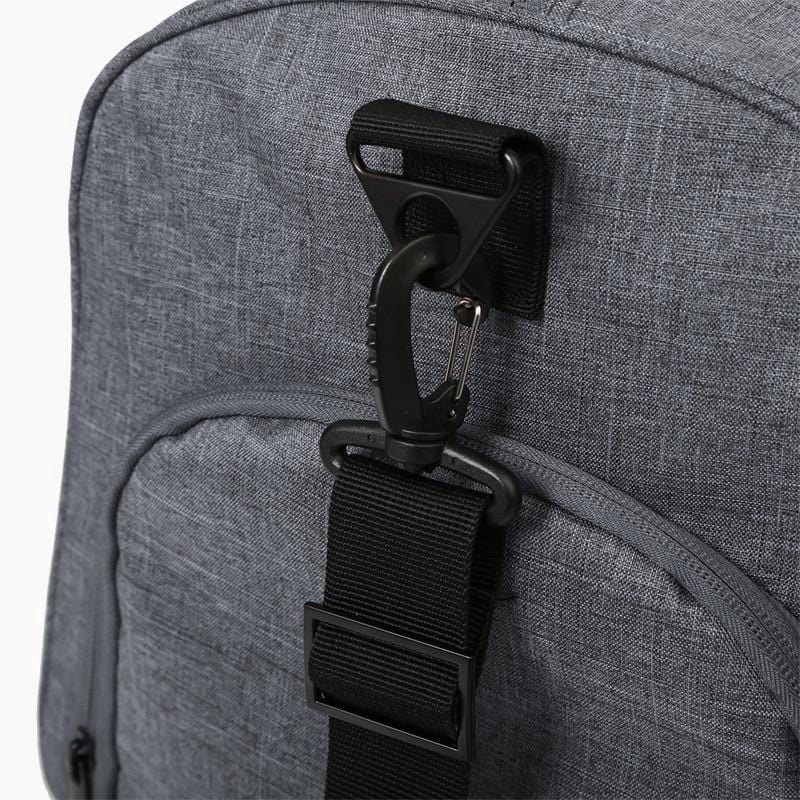 Carry On Duffel Bag--strap attachment