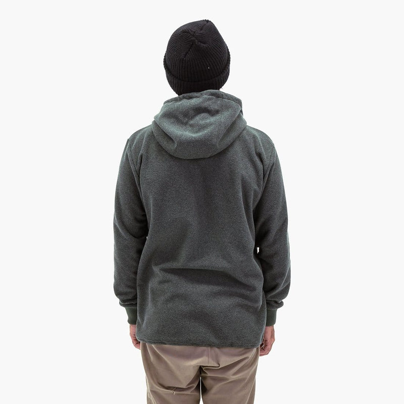 Deso Supply Co. Ropi Chinquapin Snap Hoodie--on model--back view
