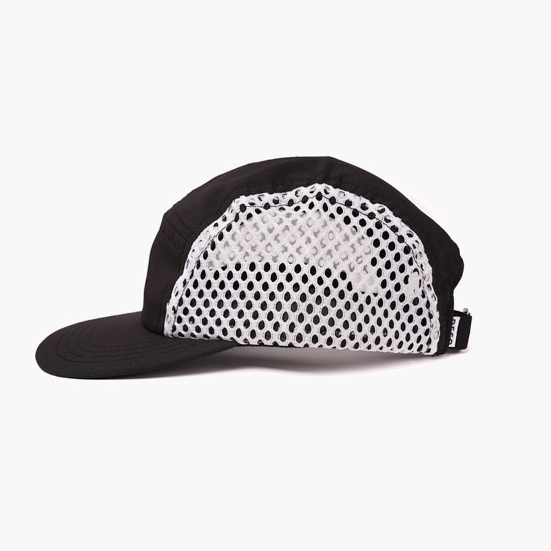 deso supply co never summit camper hat white mesh - side view