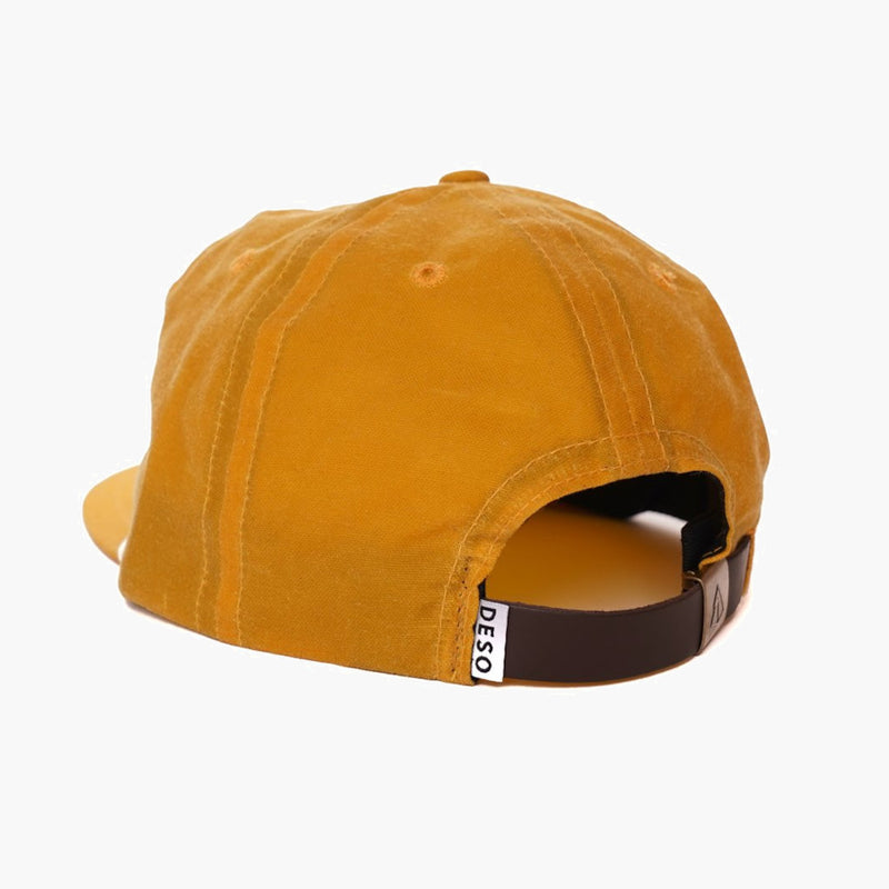deso supply co past life 5 panel  hat rover yellow - side view