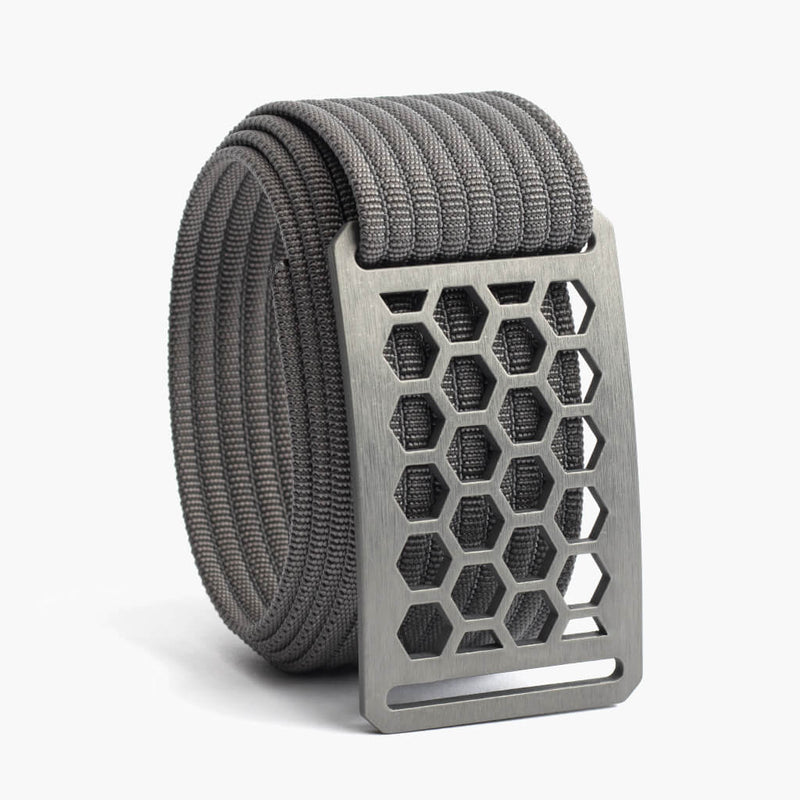 Honeycomb Belt--grey