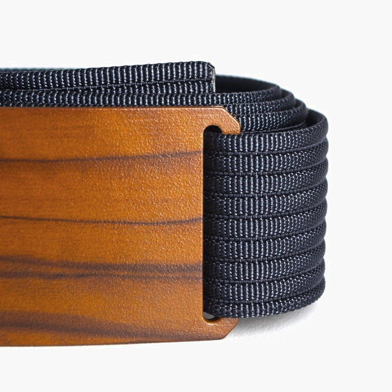 Grip6 Men's Craftsman Olive Belt--close up