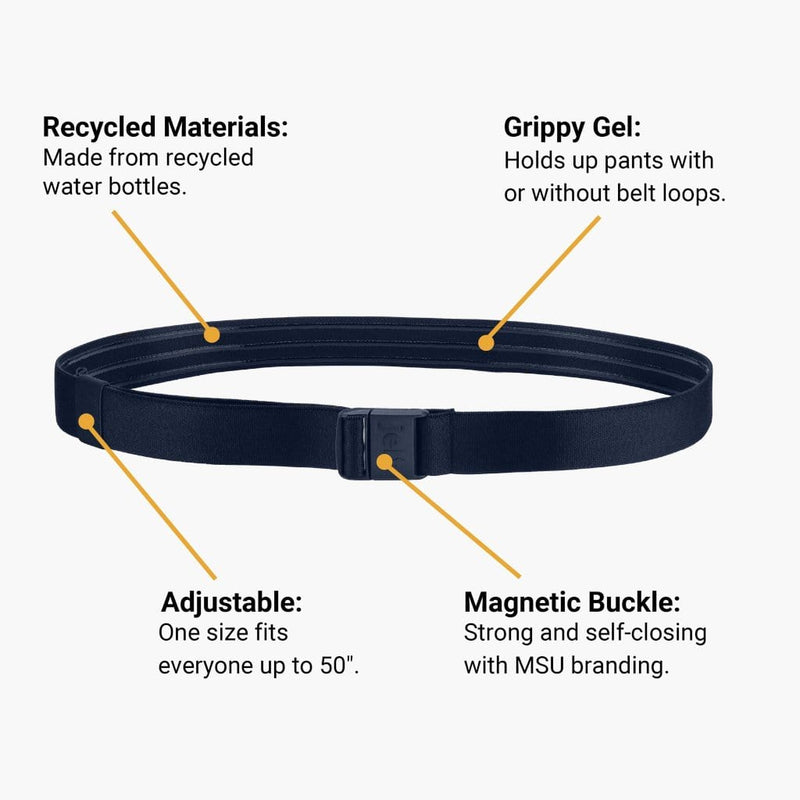 JeltX Navy Adjustable Elastic Belt--features