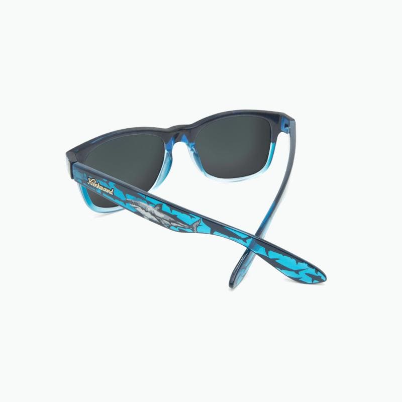 Knockaround Discovery Channel Shark Week Sunglasses 2020--back view