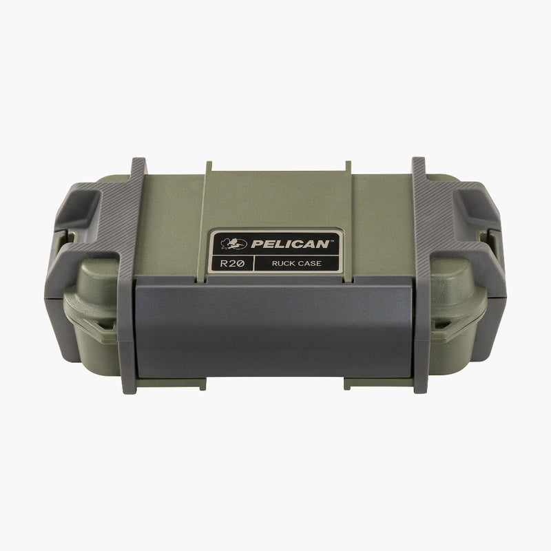 Pelican R20 Ruck Case Olive Drab--closed view