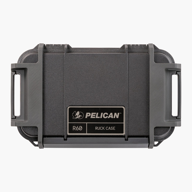 Pelican R60 Ruck Case Charcoal--top view
