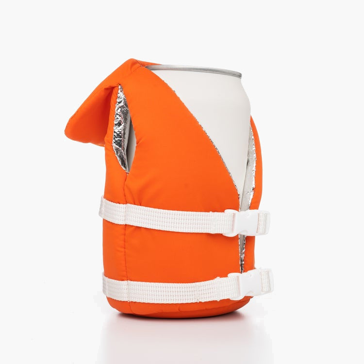 puffin cooler beverage life vest - right angle view