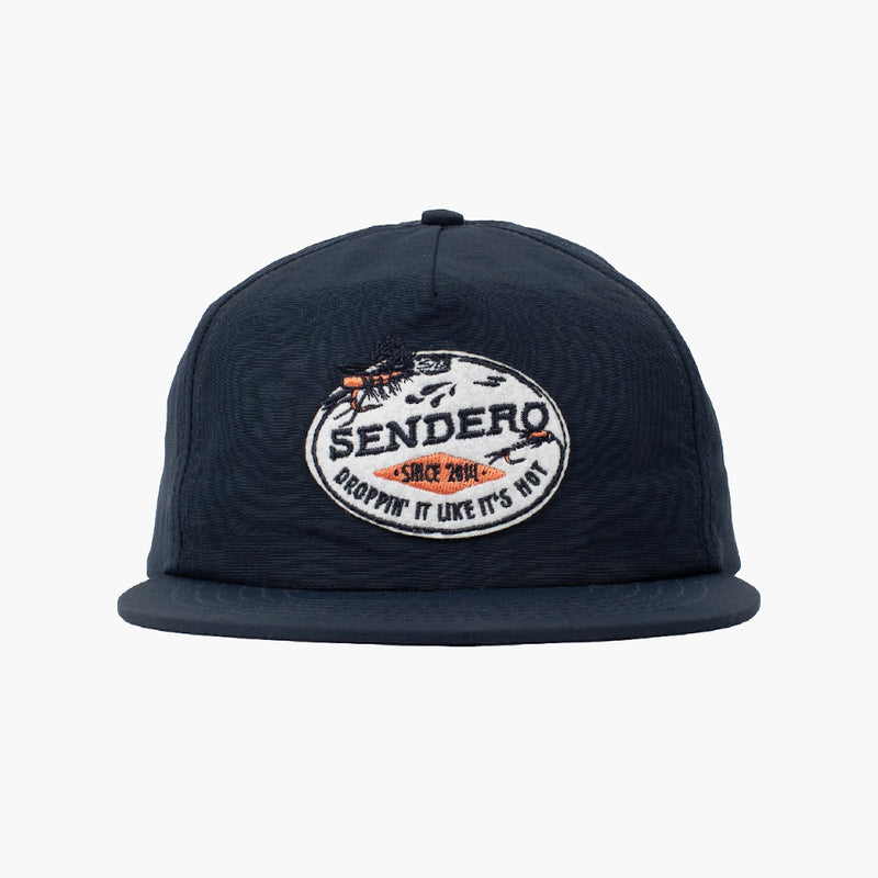 sendero hopper dropper hat - front view