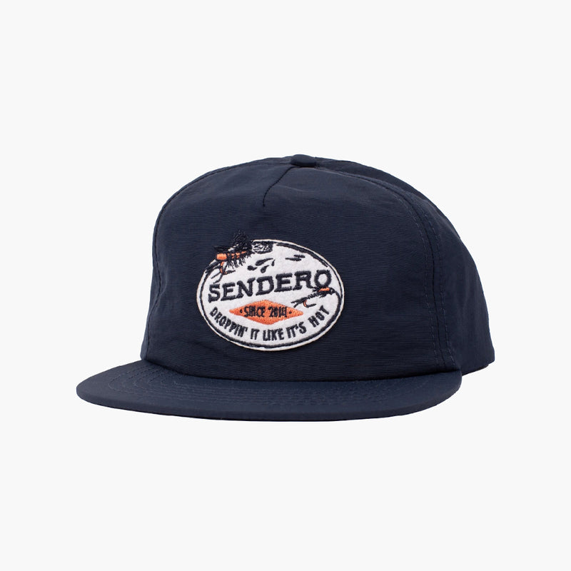 sendero hopper dropper hat - side view