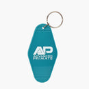 Advanced Primate Adventure Awaits Retro Motel Key Tag -- Back View