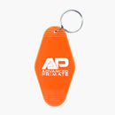 Advanced Primate Live in the Sunshine Retro Motel Key Tag--Front View