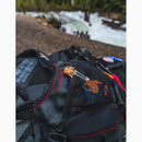 buck spitfire lockback orange - clip view