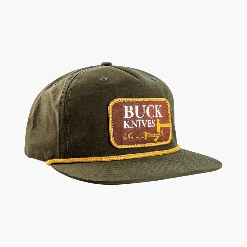 buck vintage logo hat - front view