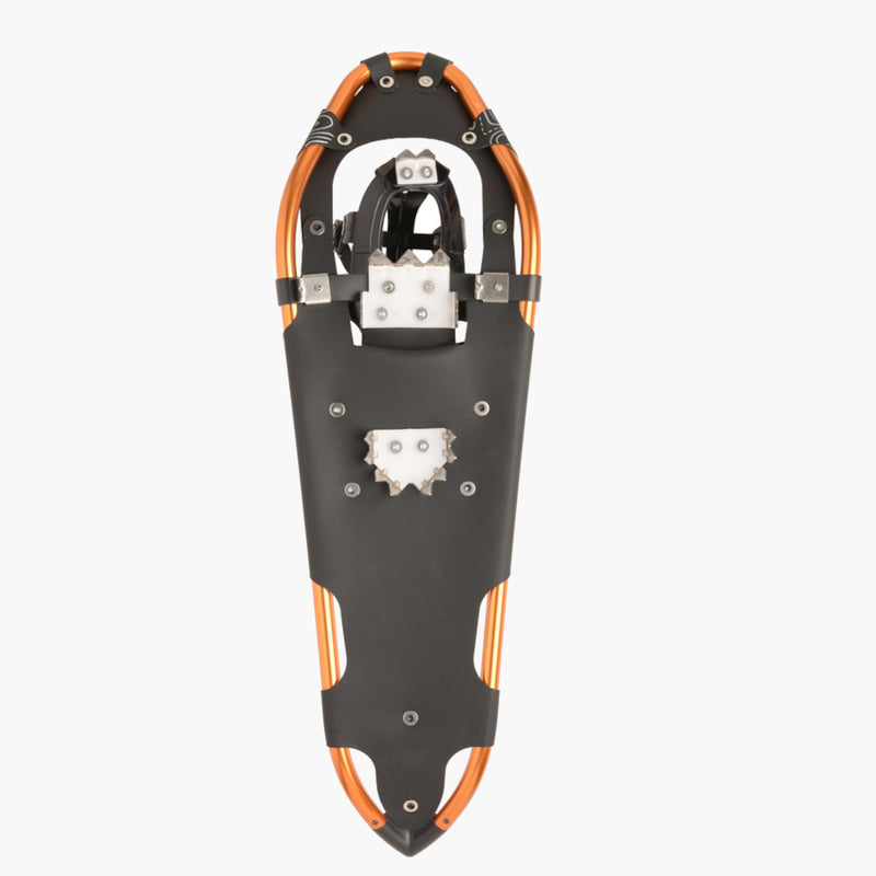 Crescent Moon All Terrain Snowshoes Gold 10 Orange - Bottom View
