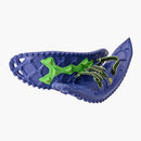 crescent moon snowshoes luna blue--pair view