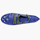 crescent moon snowshoes luna blue--top view