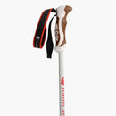 crescent moon trekking poles white-handle view