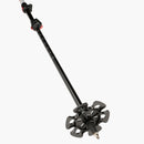 crescent moon trekking poles white-tip view