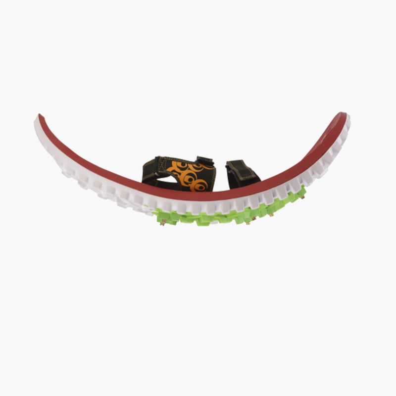 Crescent Moon Snowshoes Eva Red - side view