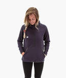 Deso Supply Co. Ellis Nebula Half-Zip Hoodie--on model