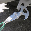 Gorilla Grappling Hook hooked on metal