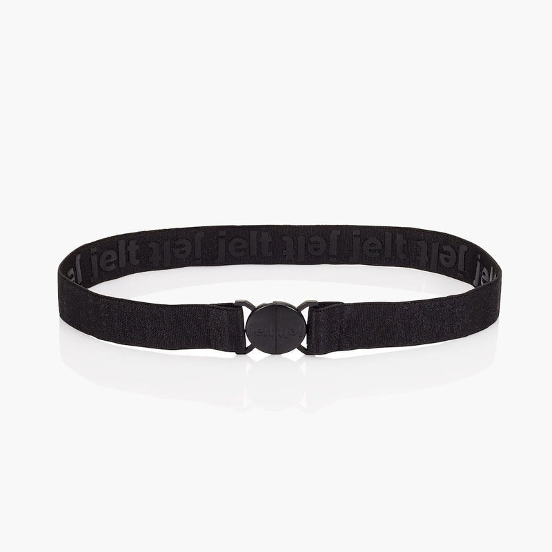 Jelt Black Granite Elastic Belt--fastened