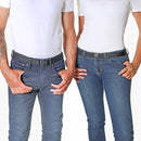 Jelt Black Granite Elastic Belt--worn by men and women