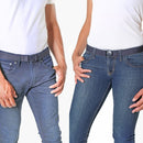 Jelt Denim Navy Blue Elastic Belt--worn by both men and women