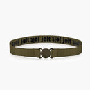 Jelt Khaki Green Elastic Belt--fastened