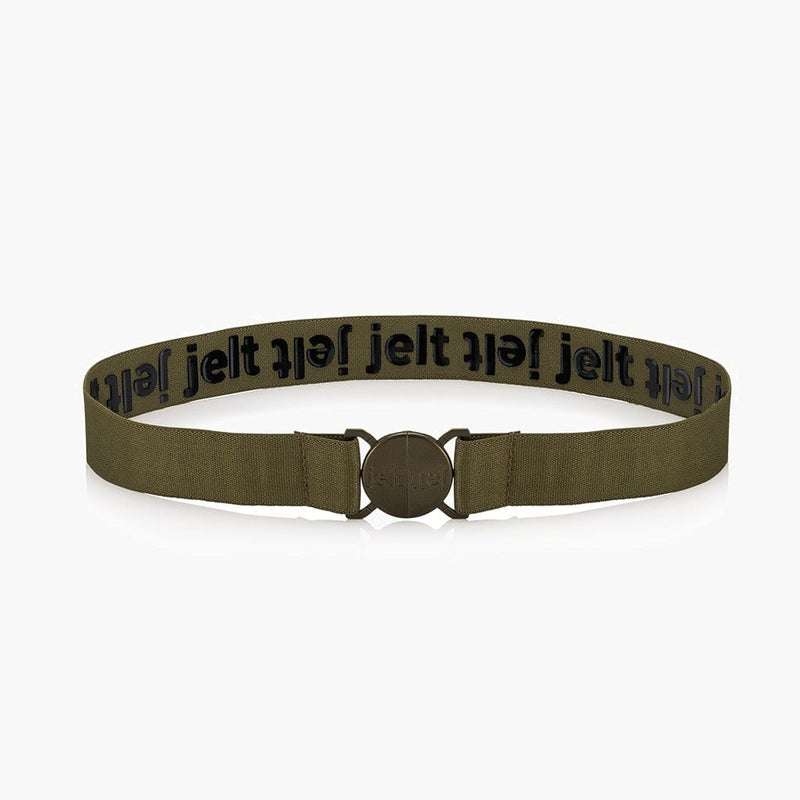 Brown JeltX Adjustable Elastic Stretch Belt – Unisex – Jelt Belt