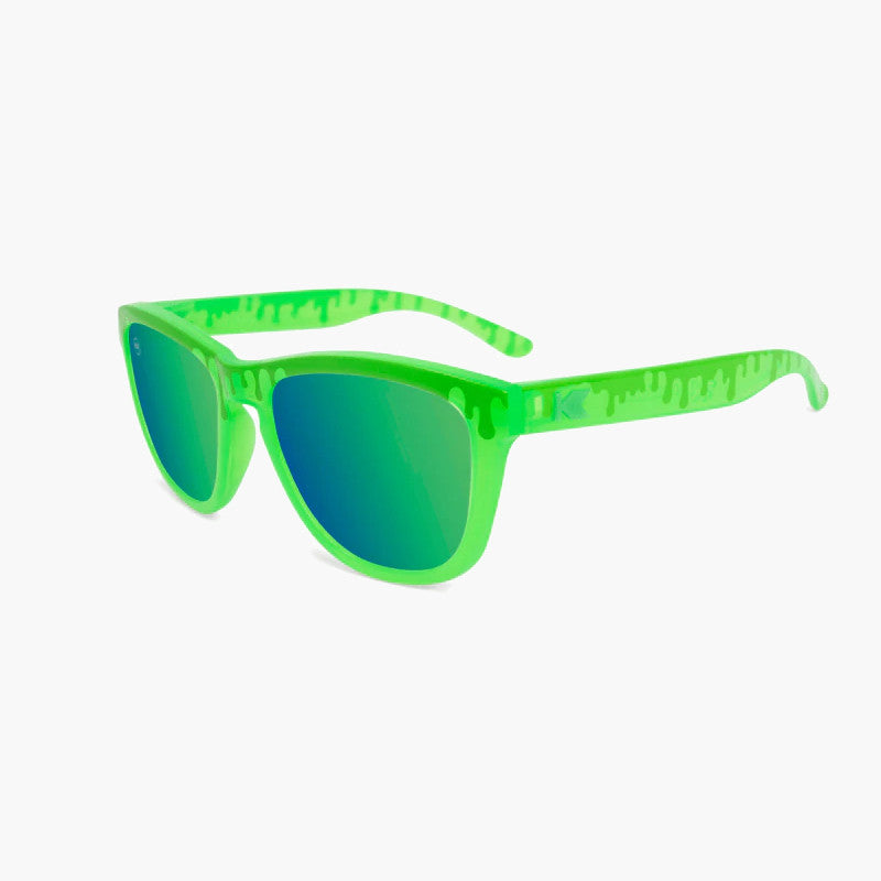 knockaround kids premium slime time sunglasses - flyover view