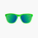 knockaround kids premium slime time sunglasses - front view
