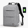 The Edge Backpack--Grey--front