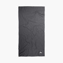 Matador packable beach towel charcoal - flat view