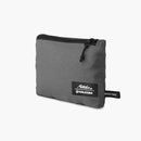 Matador packable beach towel charcoal - packed up view