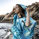 matador packable towel poncho tie dye - lifestyle2 view