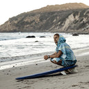 matador packable towel poncho tie dye - lifestyle view