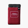 matador pocket blanket original red - front view
