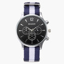 French Canvas Band Watch