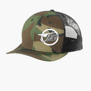 New Era 207 Camo Black - front view