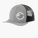 New Era 207 Heather Grey Black - front view