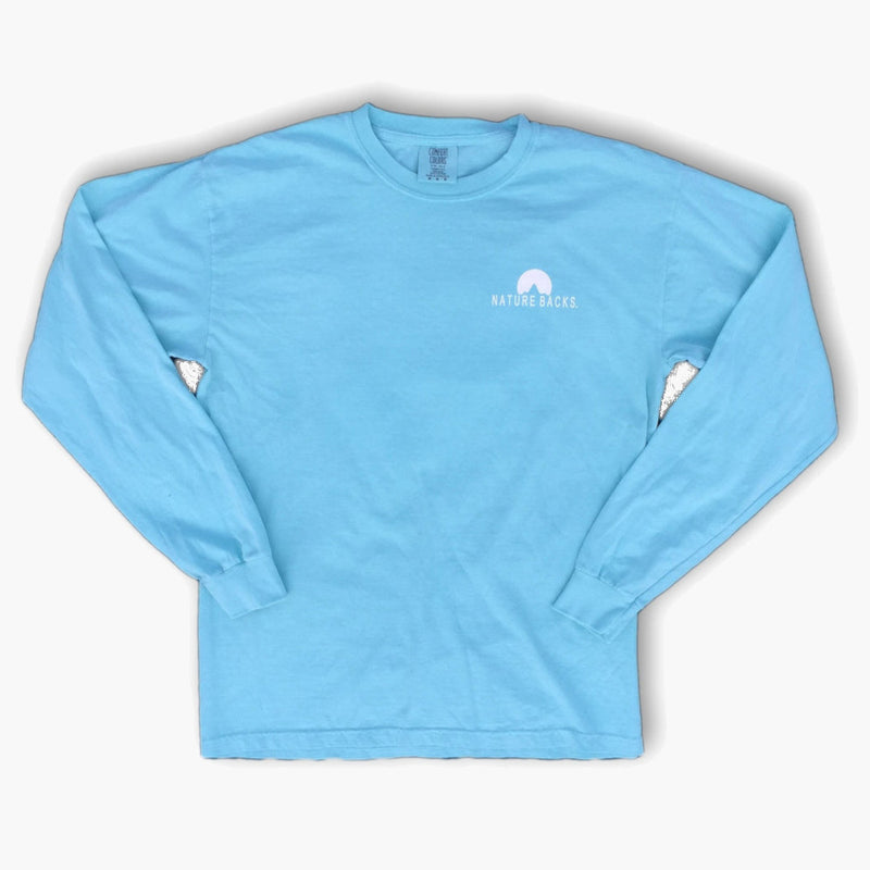 Nature Backs Chalky Mint Long Sleeve - Front View