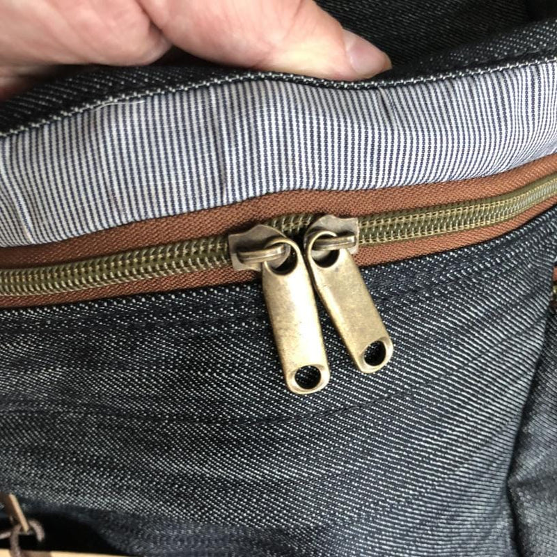 Denim Presidio Pack--zippers
