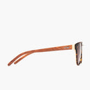Ada Eco Yellow Tortoiseshell/Brown Polarized lens--right side